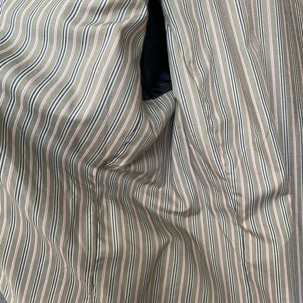 AFS Jeep Black Blazer Jacket Size 42 Chest Lines Canvas Patch‎ Elbows 2 Buttons - Picture 10 of 10